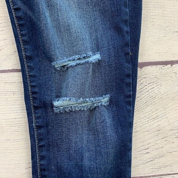 Gap Jeans sz 27 4 R Favorite Jegging Mid Rise Dark Wash Inseam 26.5" Women's - Picture 3 of 11